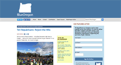 Desktop Screenshot of blueoregon.com